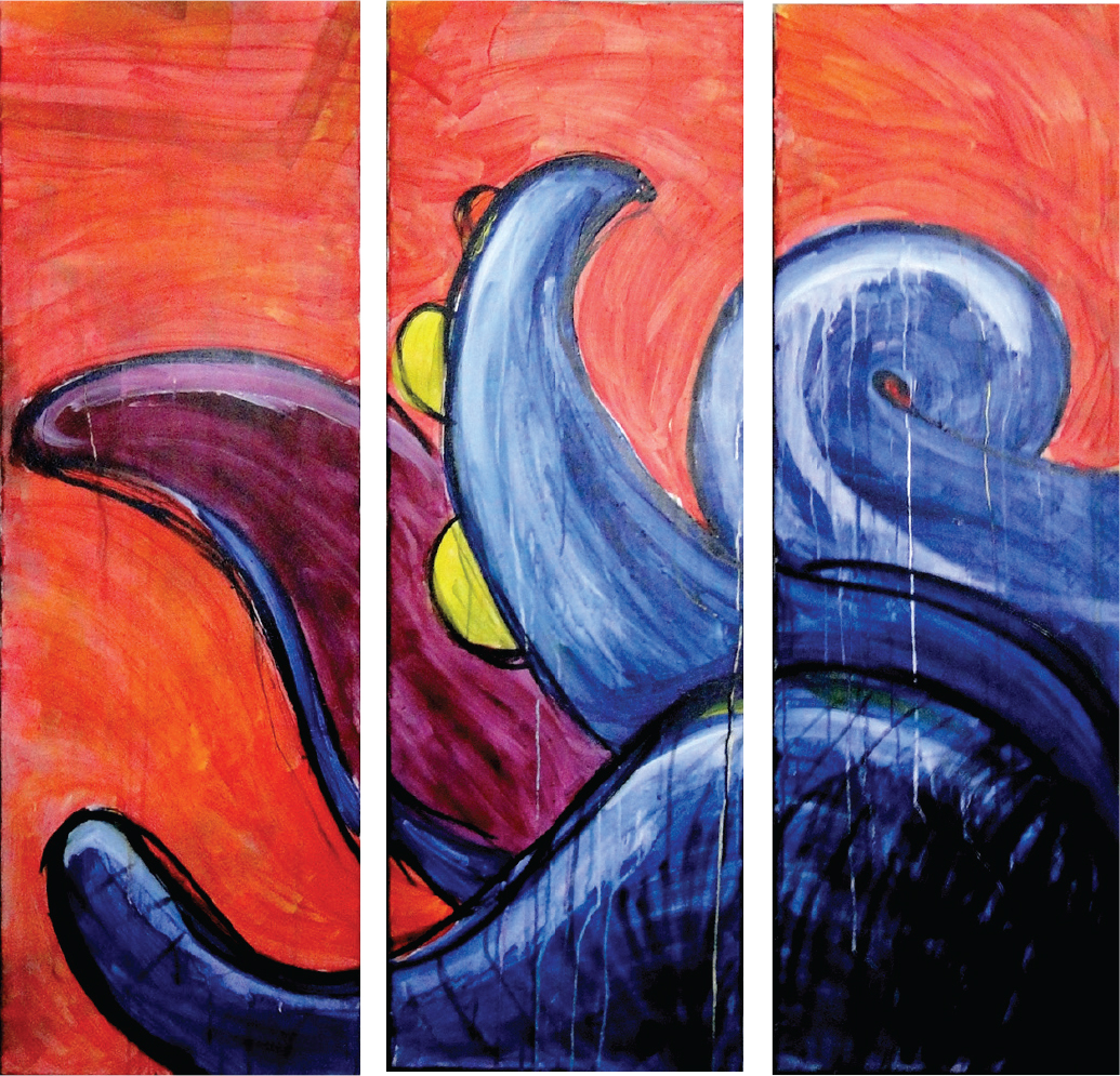 Octopus triptyque